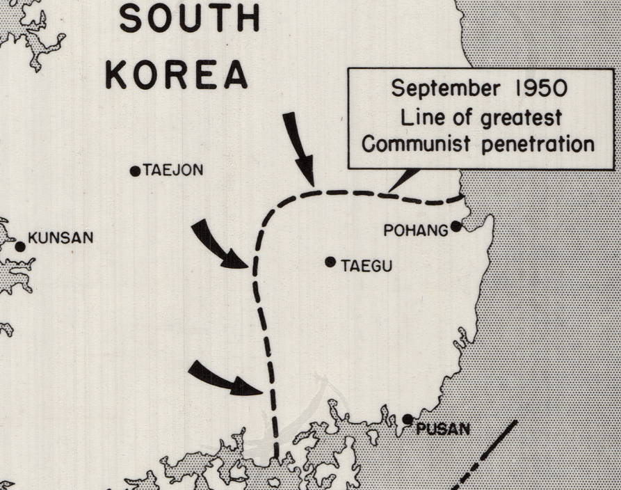 Battle Archives Map Korean War Campaign