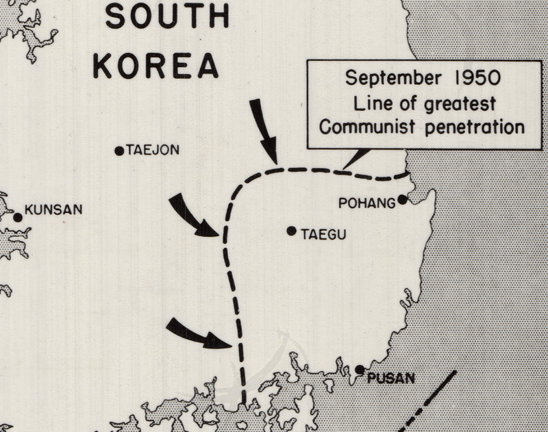Battle Archives Map Korean War Campaign