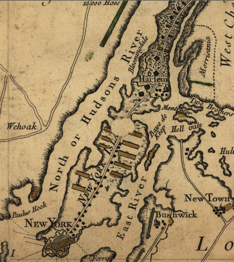 Battle Archives Map Long Island (or Brooklyn or Brooklyn Heights), New York #2