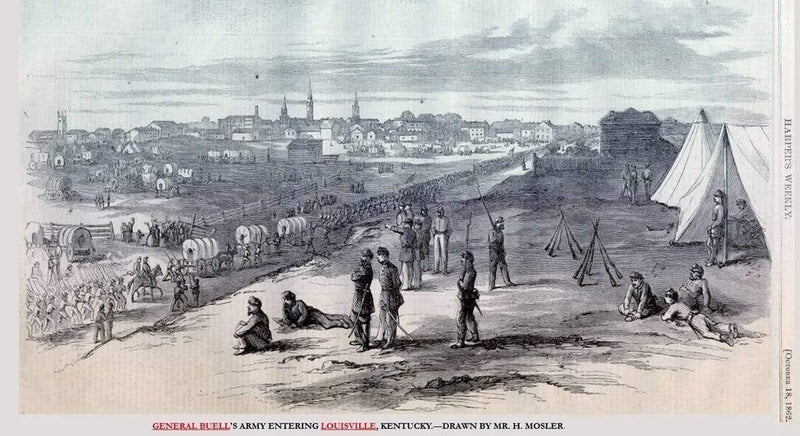 Battle Archives Map Louisville, Kentucky