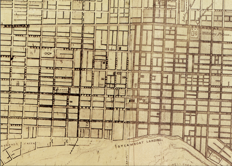 Battle Archives Map Louisville, Kentucky
