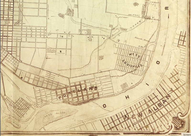 Battle Archives Map Louisville, Kentucky