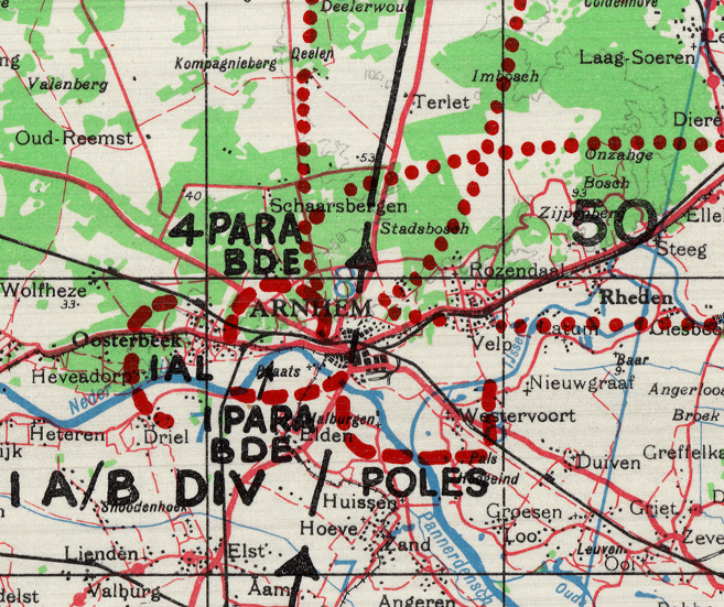 Battle Archives Map Market Garden #1