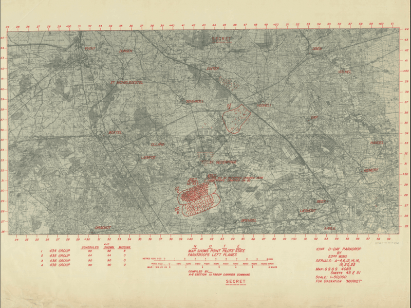 Battle Archives Map Market Garden #1