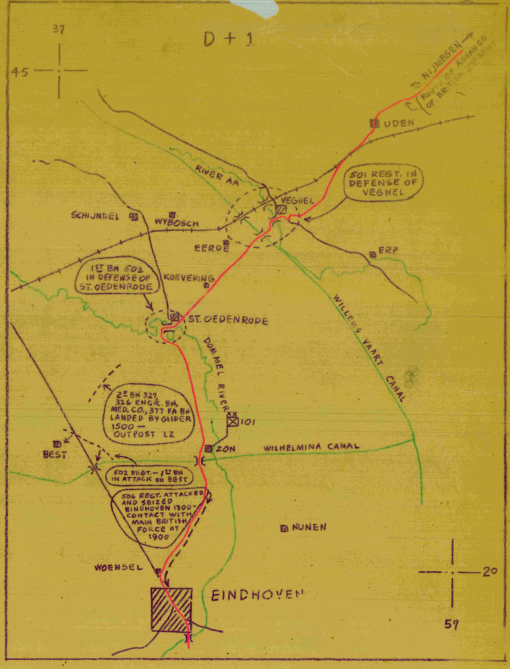 Battle Archives Map Market Garden #3