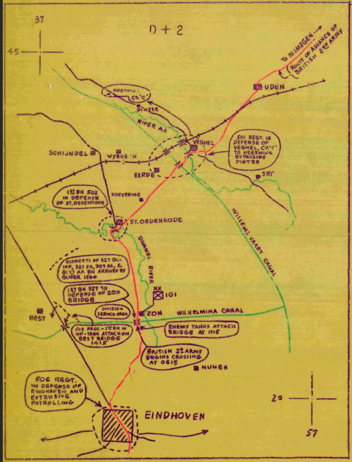 Battle Archives Map Market Garden #3
