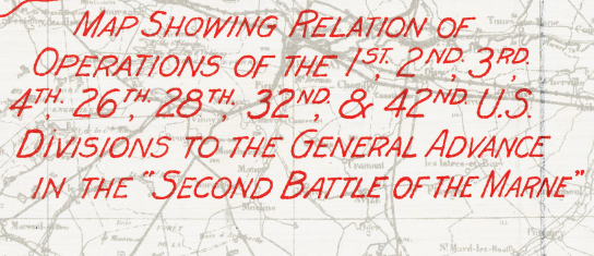 Battle Archives Map Marne II