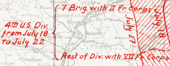 Battle Archives Map Marne II