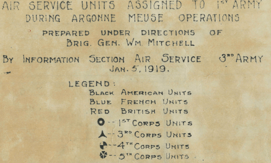 Battle Archives Map Meuse-Argonne Offensive #4