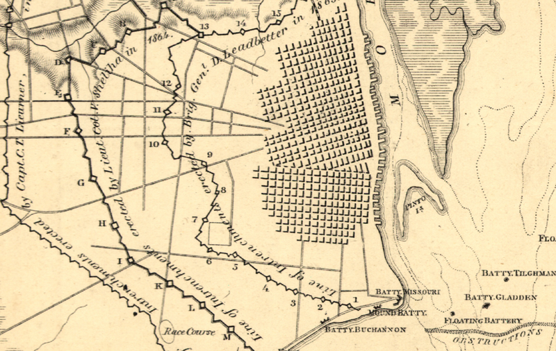 Battle Archives Map Mobile, Alabama #1