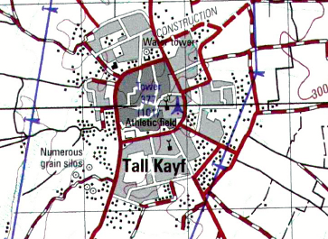 Battle Archives Map Mosul, Iraq