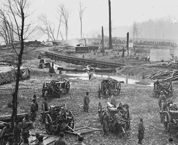 Battle Archives Map Murfreesborough, Tennessee #1