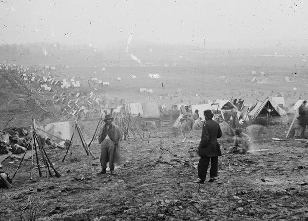 Battle Archives Map Nashville, Tennessee #1