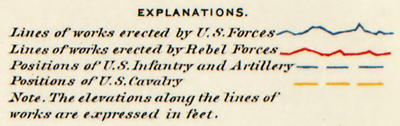 Battle Archives Map Nashville, Tennessee #2