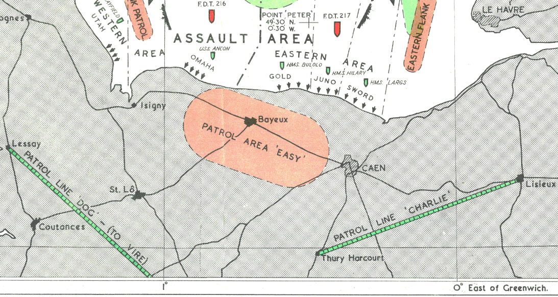 Battle Archives Map Normandy #3
