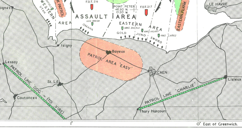 Battle Archives Map Normandy #3