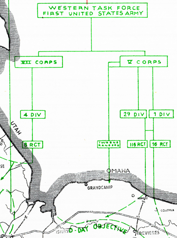 Battle Archives Map Normandy #5