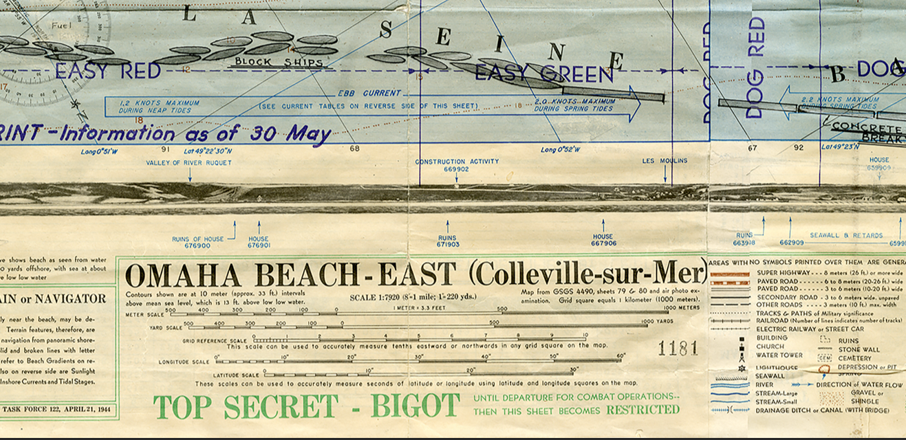 Battle Archives Map Normandy #5