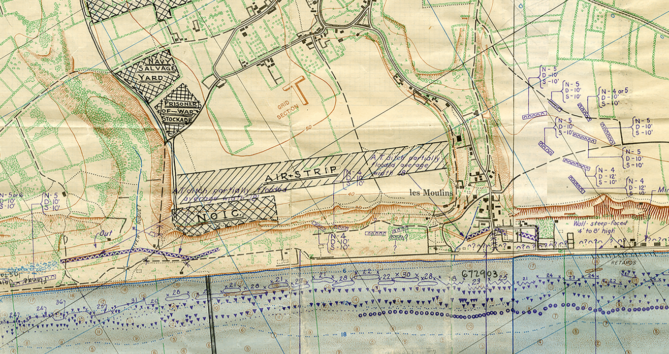Battle Archives Map Normandy #5