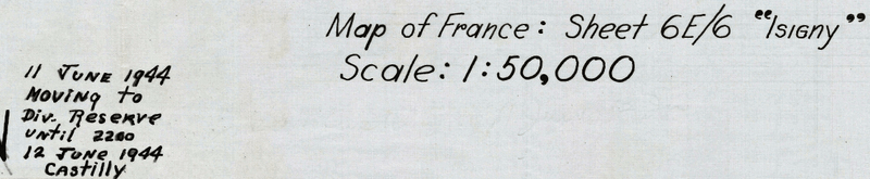 Battle Archives Map Normandy Hand Drawn Beachhead Battle Map