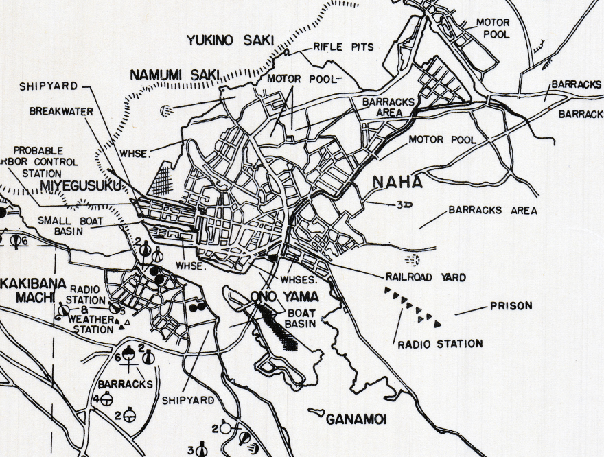 Battle Archives Map Okinawa #1