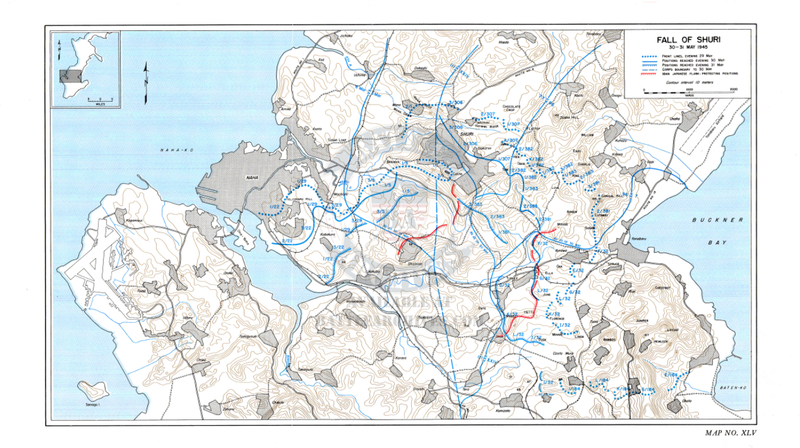 Battle Archives Map Okinawa #1