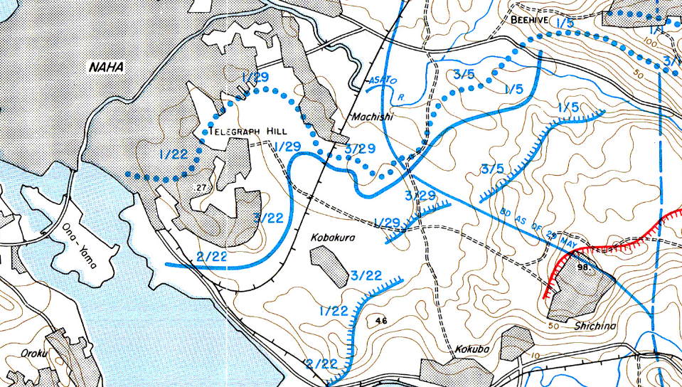 Battle Archives Map Okinawa #1