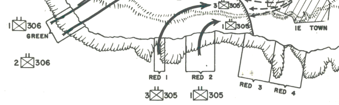Battle Archives Map Okinawa #3 (Ie Shima)
