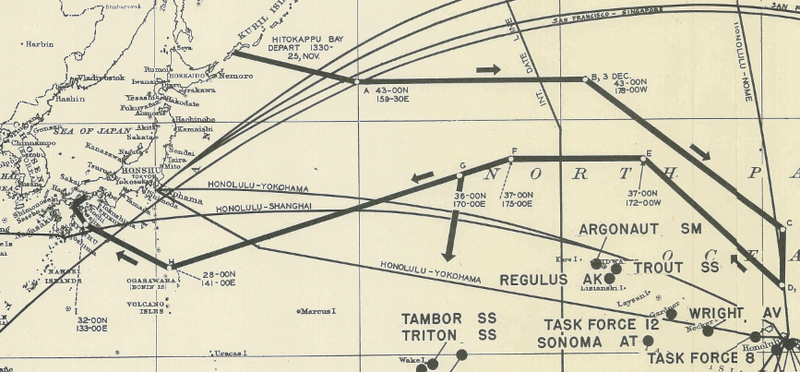 Battle Archives Map Pearl Harbor #1