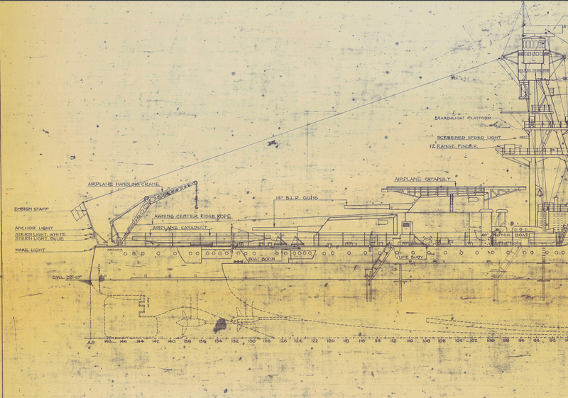 Battle Archives Map Pearl Harbor #2 (USS Arizona)