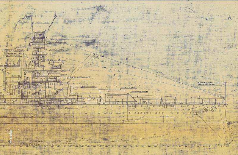Battle Archives Map Pearl Harbor #2 (USS Arizona)