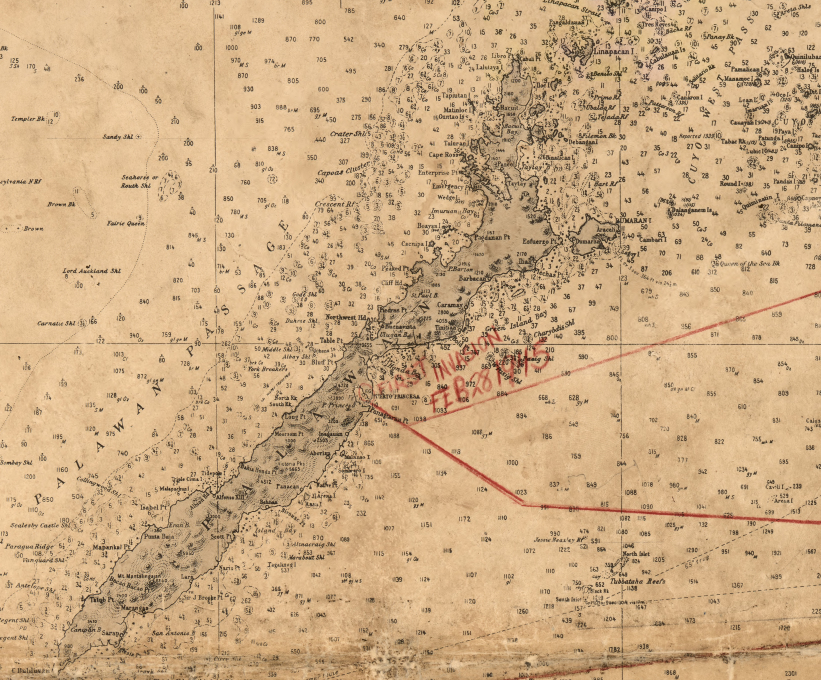 Battle Archives Map Philippines and Borneo