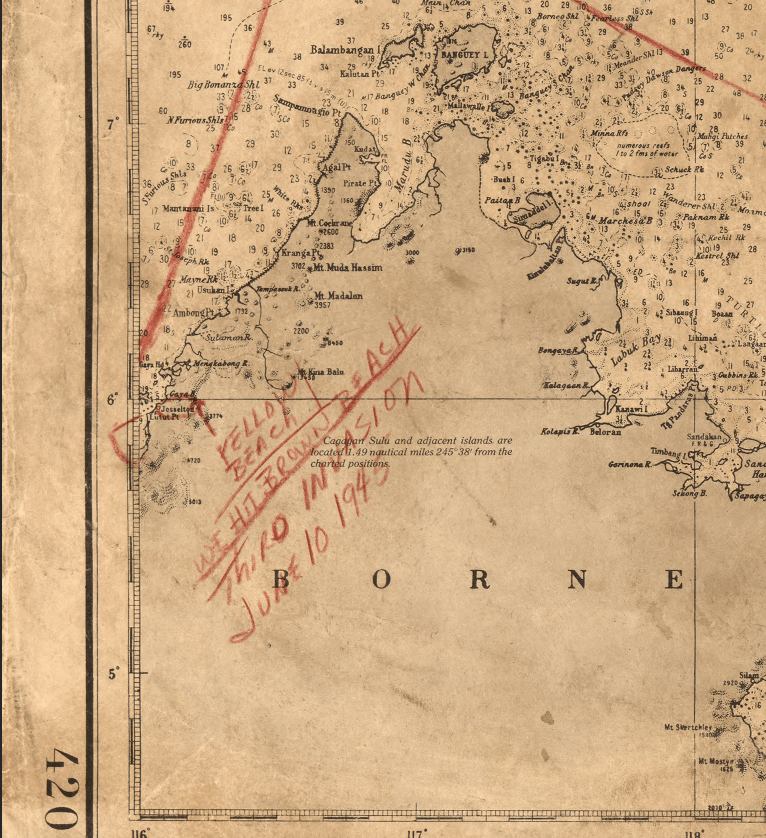 Battle Archives Map Philippines and Borneo