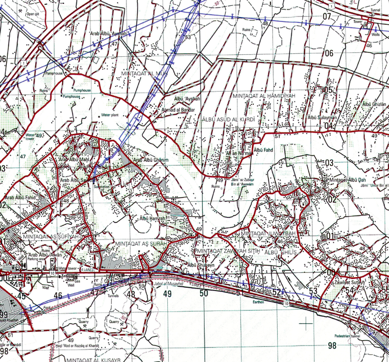 Battle Archives Map Ramadi, Iraq