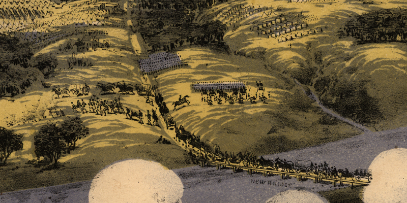 Battle Archives Map Richmond, Virginia #2