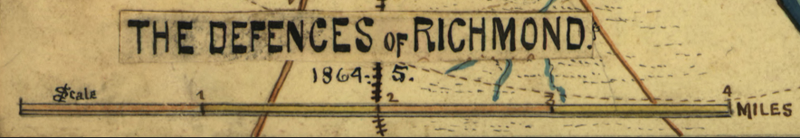 Battle Archives Map Richmond, Virginia #3