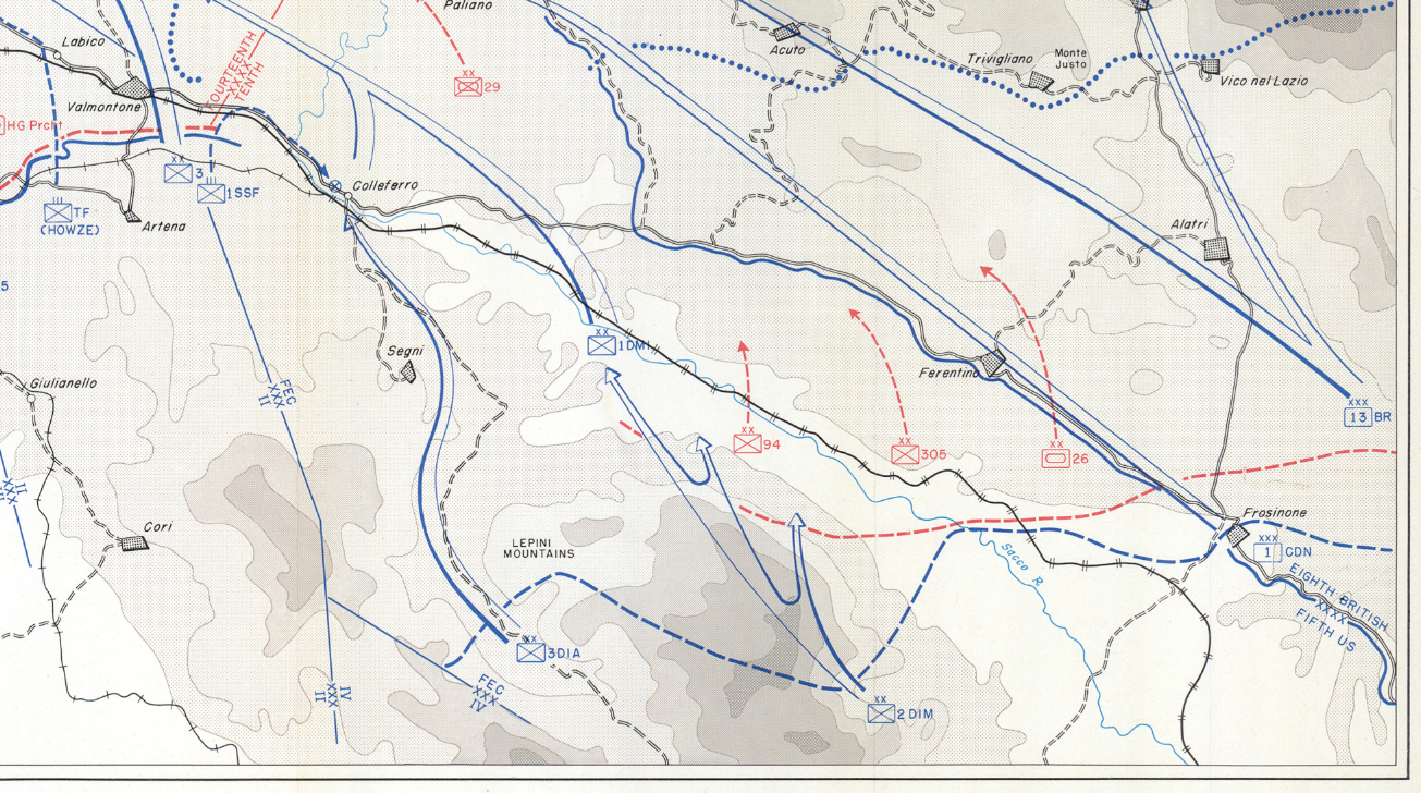 Battle Archives Map Rome