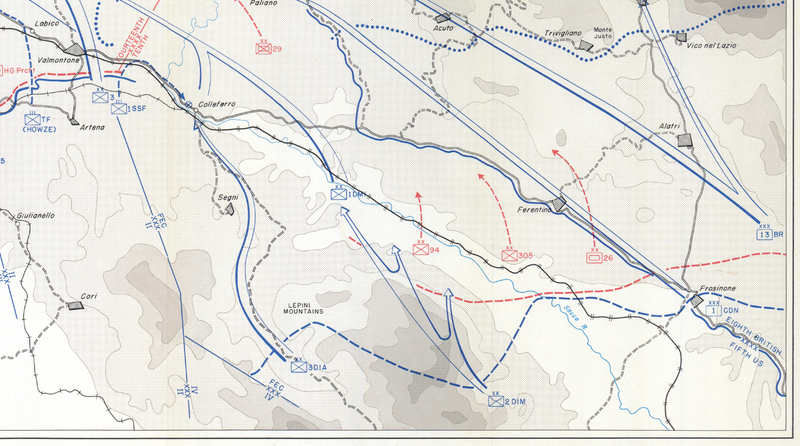 Battle Archives Map Rome