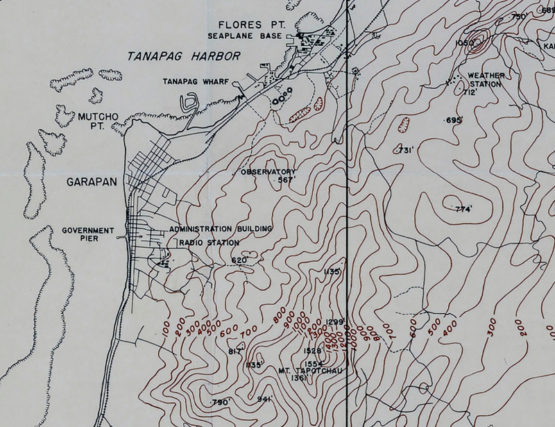Battle Archives Map Saipan