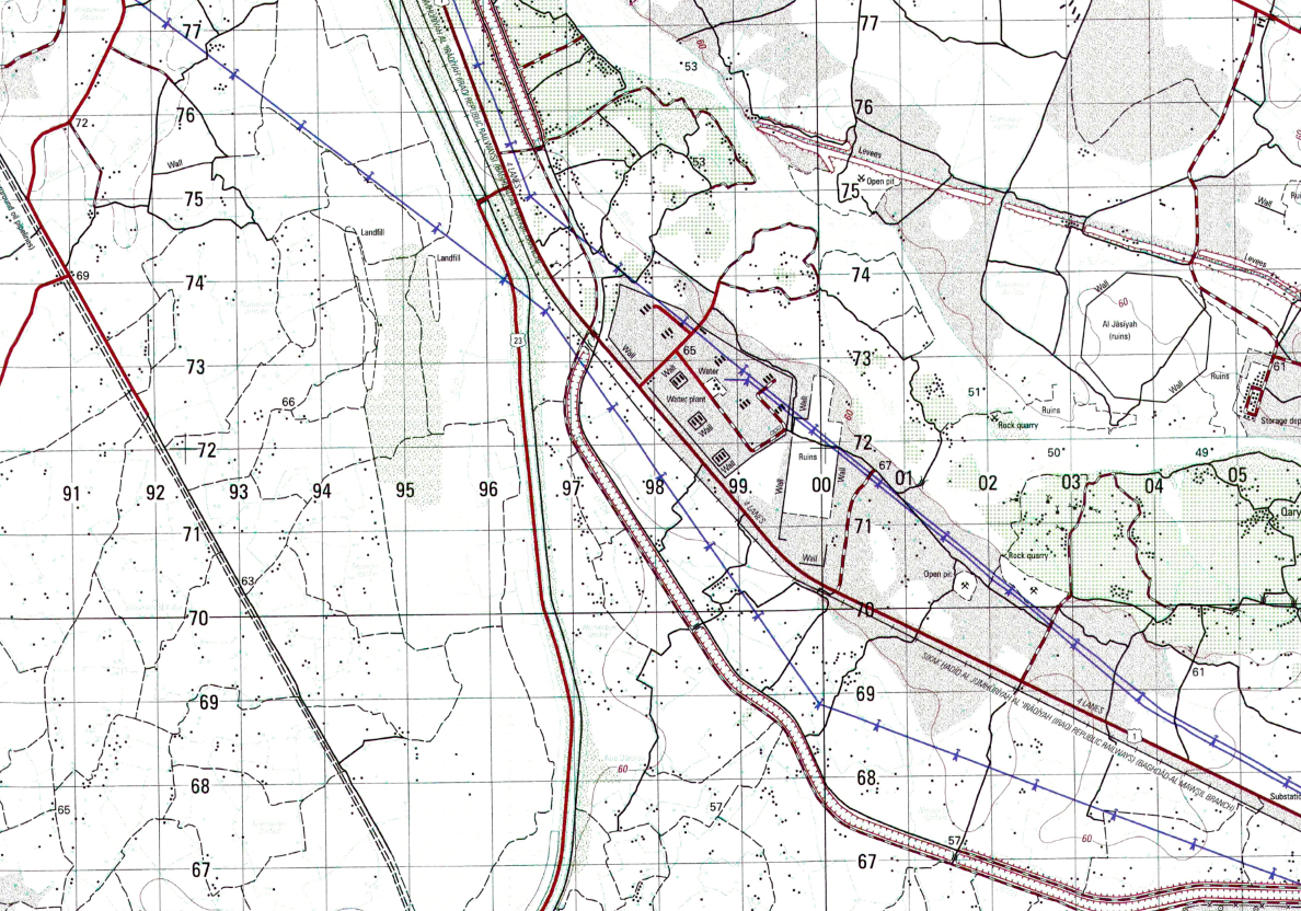 Battle Archives Map Samarra, Iraq