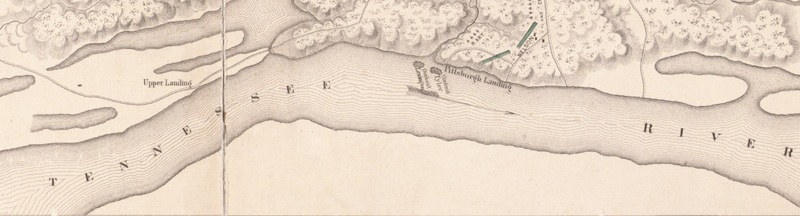 Battle Archives Map Shiloh, Tennessee #2