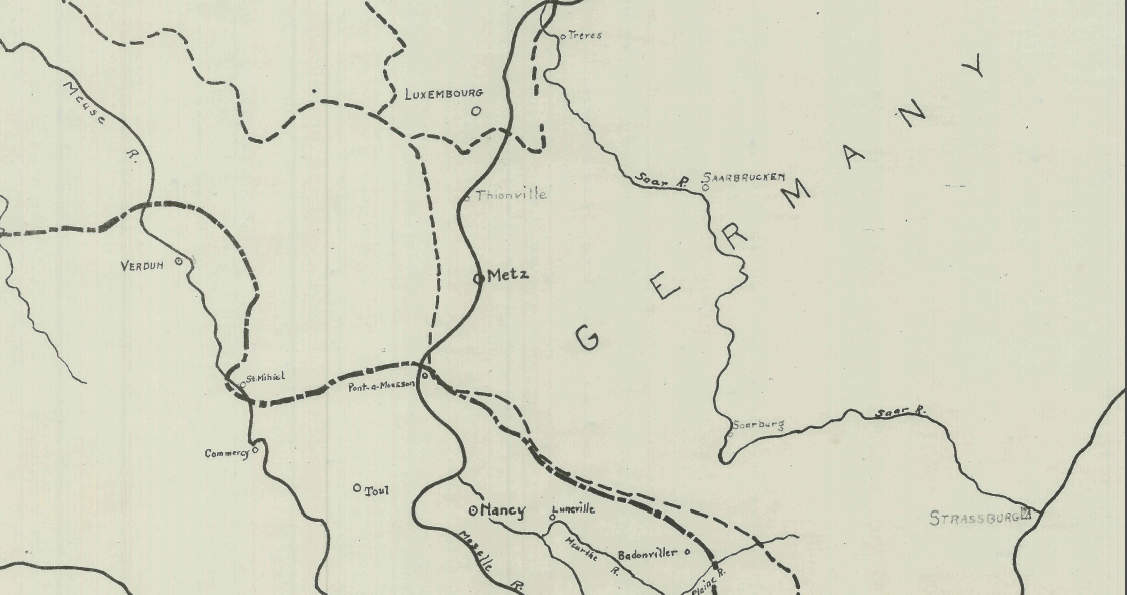 Battle Archives Map Spring Offensive 1918