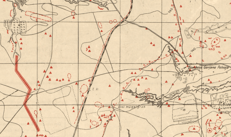 Battle Archives Map Stalingrad German 1942 Battle Map