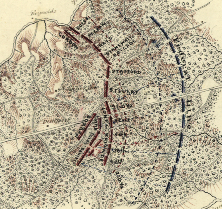 Battle Archives Map The Wilderness #1