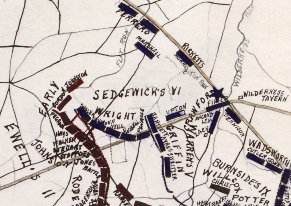 Battle Archives Map The Wilderness #2