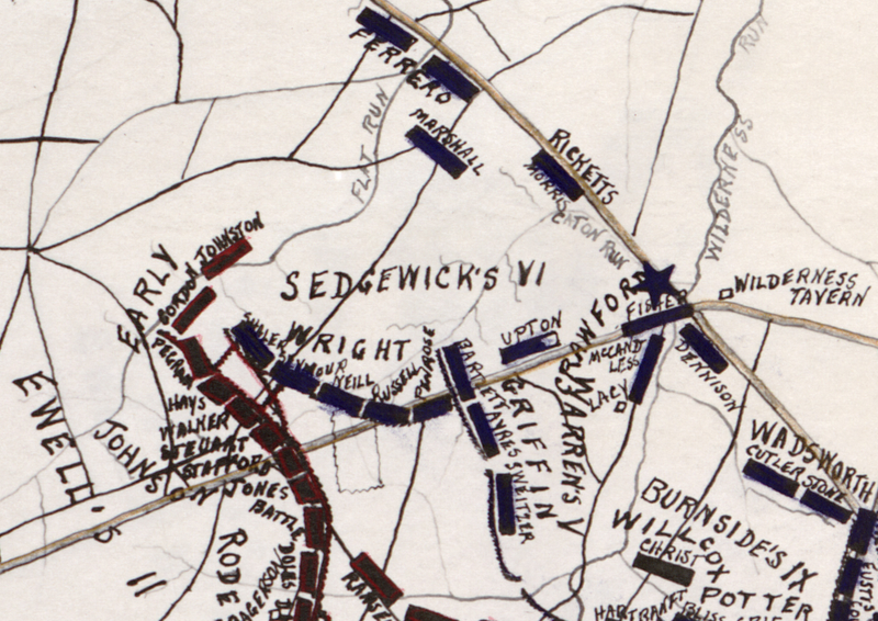 Battle Archives Map The Wilderness #2