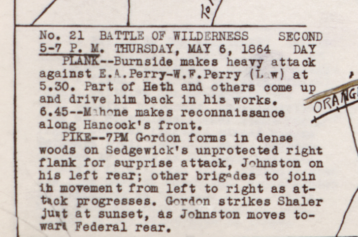 Battle Archives Map The Wilderness #2