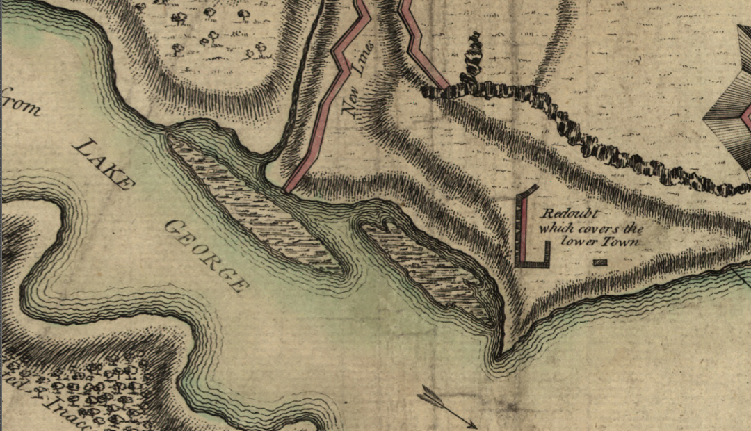 Battle Archives Map Ticonderoga, New York