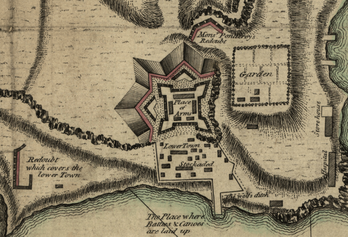 Battle Archives Map Ticonderoga, New York