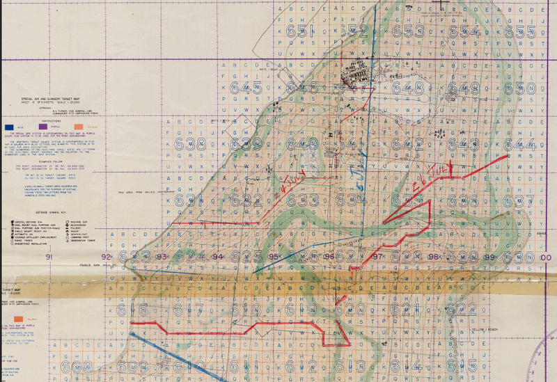 Battle Archives Map Tinian